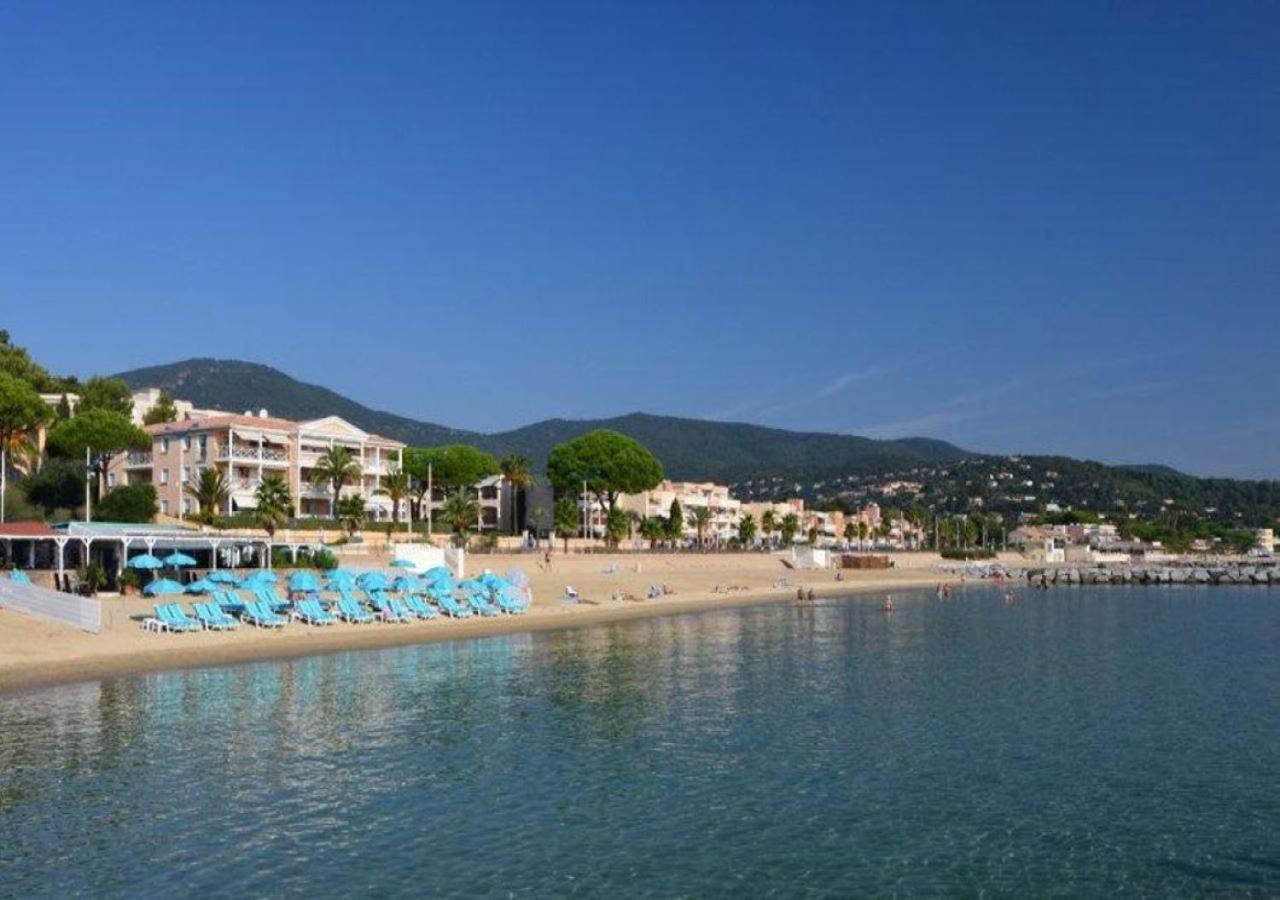 Studio 207-Les pieds dans l’eau à 30m de la plage Cavalaire-sur-Mer Exterior foto